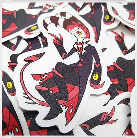 Helluva Boss Blitzo Waterproof Sticker Etsy Uk