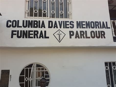 Columbia Davies Memorial Funeral Parlour | Freetown