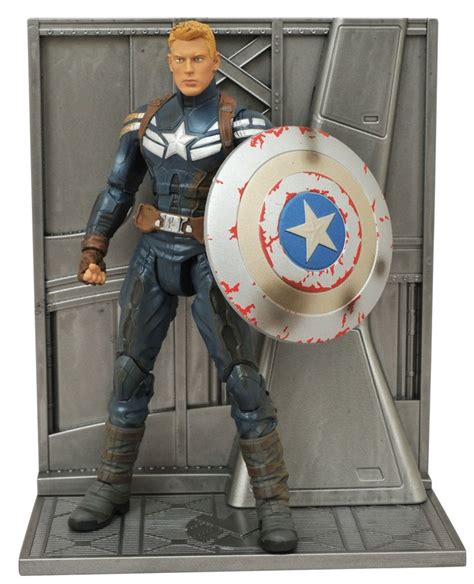 Marvel Select Unmasked Captain America Revealed And Photos Marvel Toy News