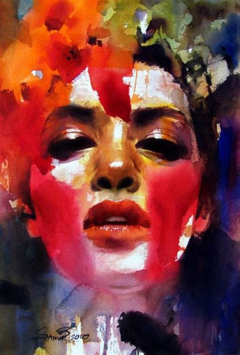 Best Watercolor Portraits By Famous Artists Fine Art Blogger