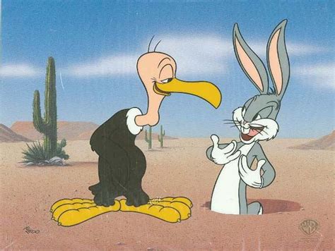 Beaky Buzzard And Bugs In BUGS BUNNY GETS THE BOID Looney Tunes