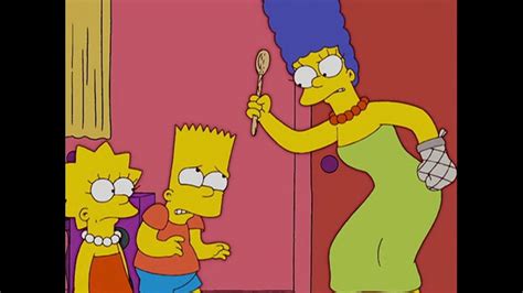 The Simpsons Marge Hits The Bart Youtube