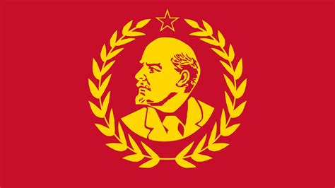 Vladimir Lenin Flag by PeterSchulzDA on DeviantArt