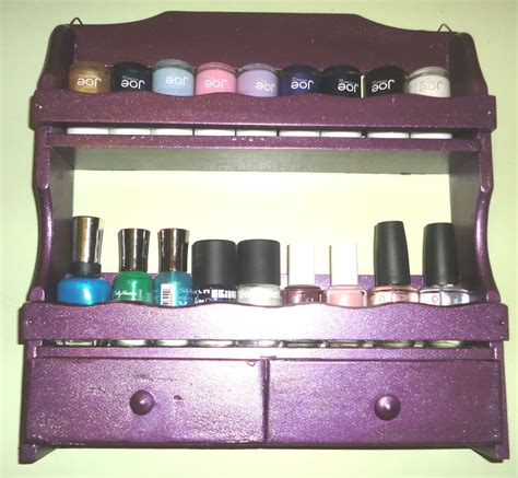 31 Diy Racks For Nail Polish Display Guide Patterns