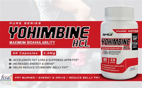 Buy Yohimbine Hcl Capsules In India Nutrija Supplement Store