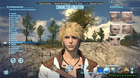 Final Fantasy Xiv A Realm Reborn Creating Character Customizing