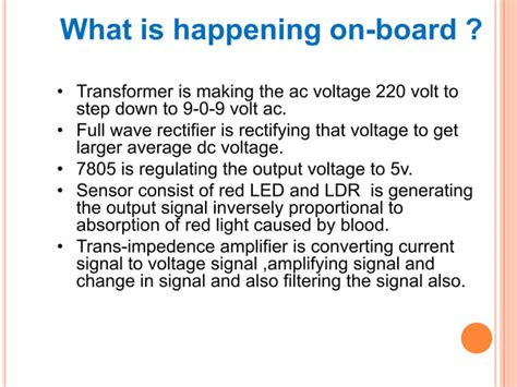 Heart Beat Monitor System PPT PPT