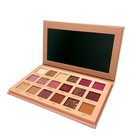 Paleta De Sombras 18 Cores New Nude Febella Atacado Virtual Make