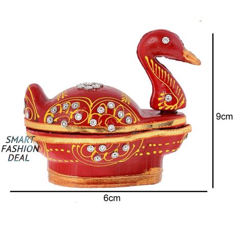 Traditional Multicolor Plastic Kumkum Box For Pooja At Rs Piece In