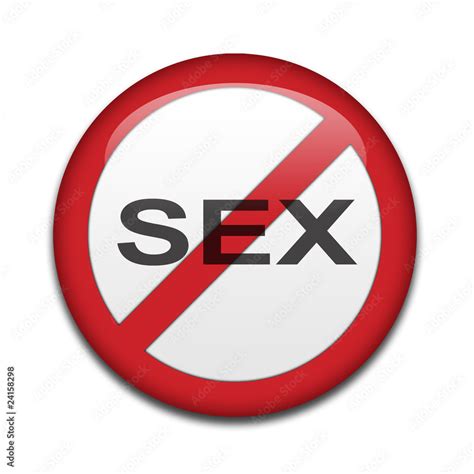 Señal Prohibido Sexo Stock Illustration Adobe Stock