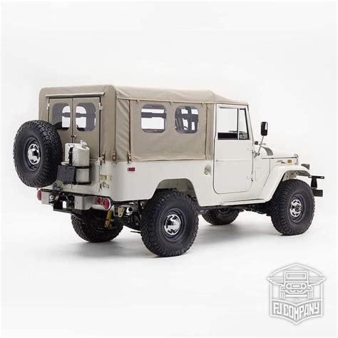 The FJ Company on Instagram: "FJ43 Soft top White (033) paint Ready for ...
