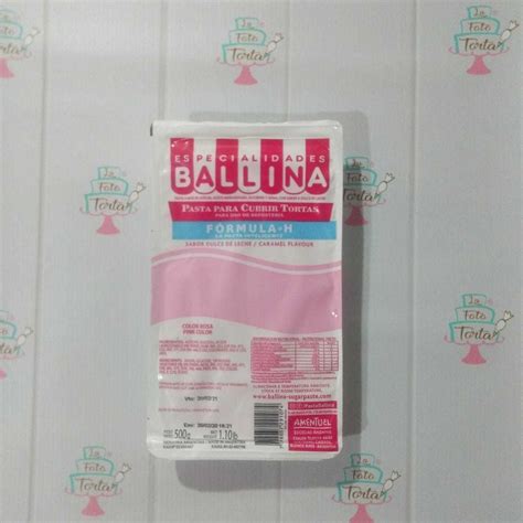 Pasta Ballina Para Cubrir Tortas Color Rosa