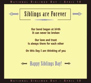 National Sibling Day Quotes. QuotesGram