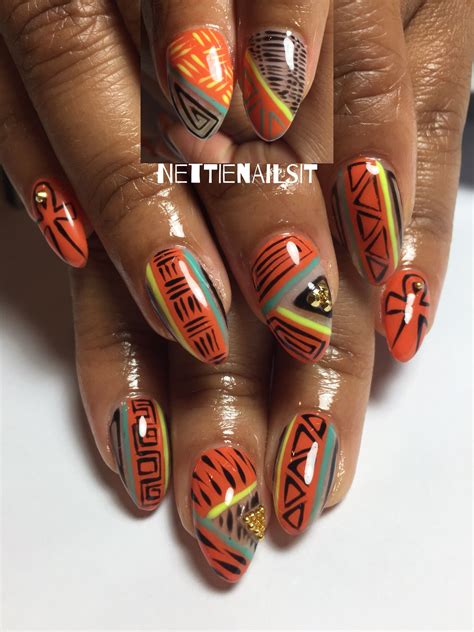 African Nail Art Designs Design Talk