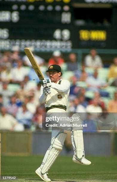 allan border  australia  action   match  taunton