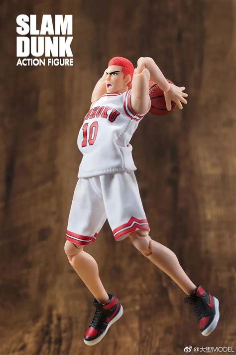 Great Toys Dasin Hanamichi Sakuragi Action Figure Slam Dunk Gt Model