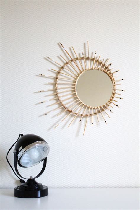 R Alise Un Miroir Soleil Op Ration Cr Ation Diy Mirror Rope