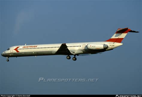 Oe Ldw Austrian Airlines Mcdonnell Douglas Md 81 Dc 9 81 Photo By