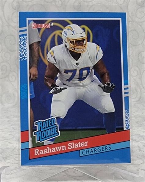 Rashawn Slater Rc Panini Instant Rated Rookie Retro Bw Ebay