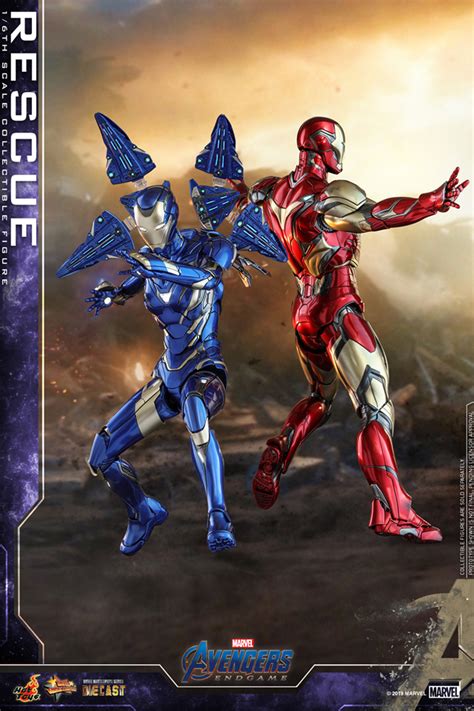 Hot Toys Mms D Rescue Toy People News Iron Man