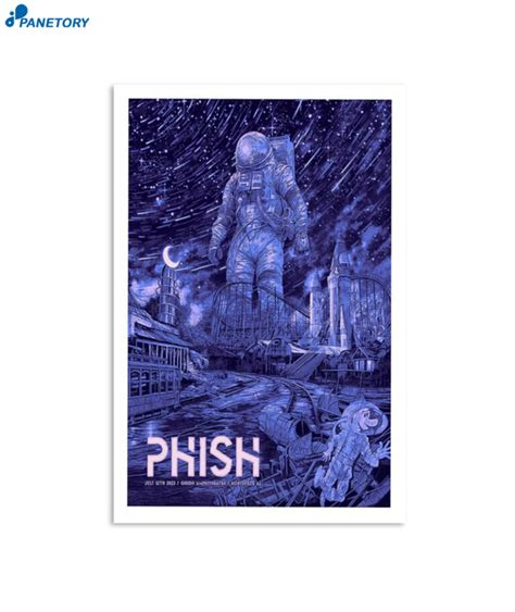 Phish Huntsville The Orion Amphitheater July Poster