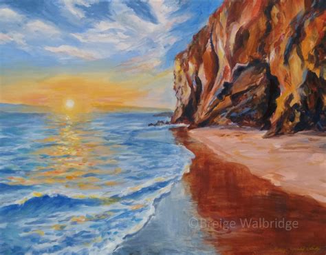 Sunset, Panther Beach, CA – Breige Fine Art