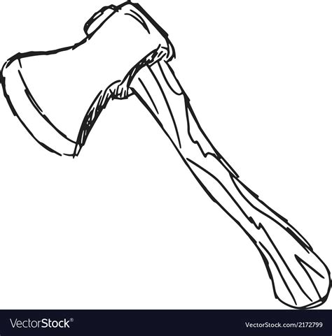 Axe Royalty Free Vector Image VectorStock