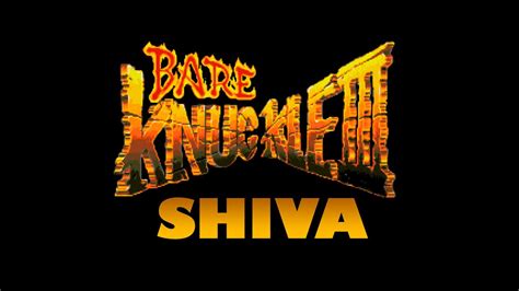 Bare Knuckle Streets Of Rage Shiva Playthrough Sega Mega Drive