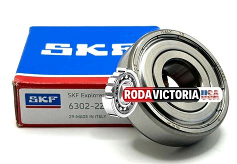 SKF 6302 ZZ C3 DEEP GROOVE BALL BEARING METAL SHIELDED 15x42x13 Mm