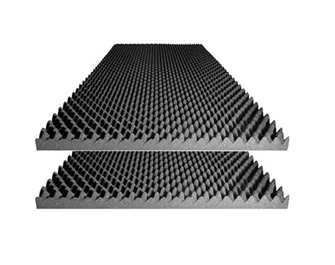 2 5 X 24 X 72 Acoustic Foam Charcoal Egg Crate Panel Studio Foam