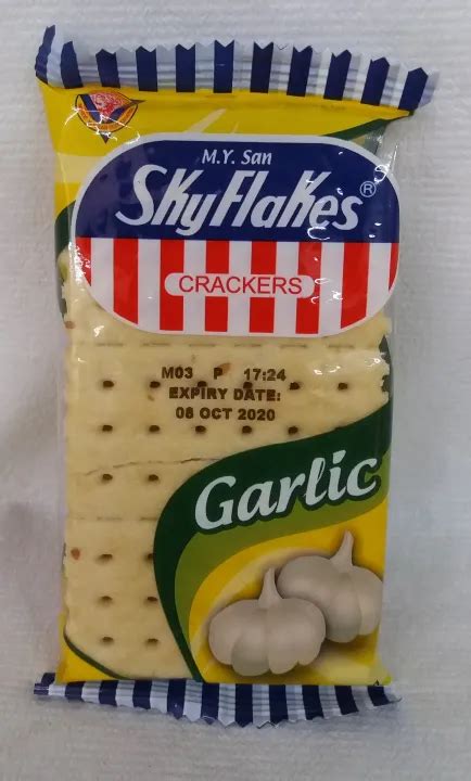 Skyflakes Crackers Garlic 25g 10pcs Lazada Ph