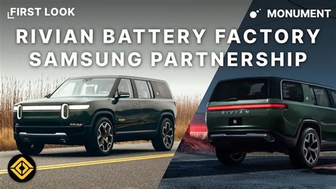 Rivian Battery Factory Samsung Partnership Youtube