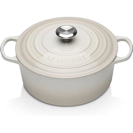 Le Creuset Signature Cocotte en Fonte Émaillée Ronde Poignée en Acier