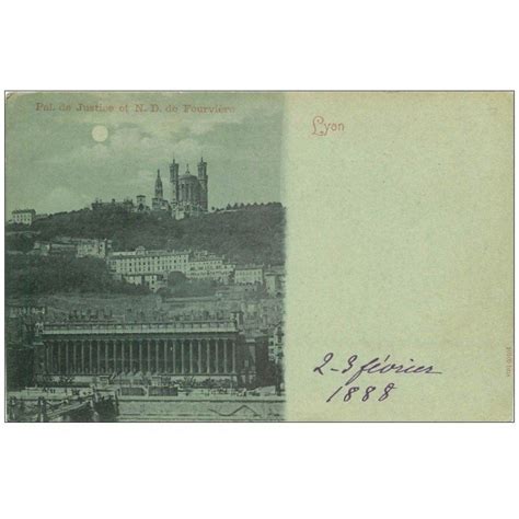 Carte Postale Ancienne Lyon Tr S Rare Carte Pionni Re Palais