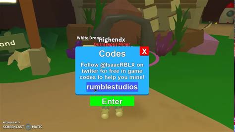 Mining Simulator Codes Pt Roblox Youtube