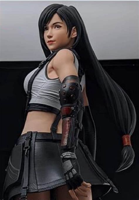 Tifa Ffvii Fan Art Sculpture Unpainted Or Fully Painted Sfw Or Nsfw