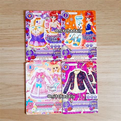 Jual Kartu Aikatsu Jepang Promotion Angely Sugar Ichigo Sangria Rosa