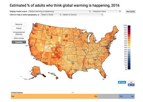 Yale Releases Updated Maps Of Public Opinion On Climate Change