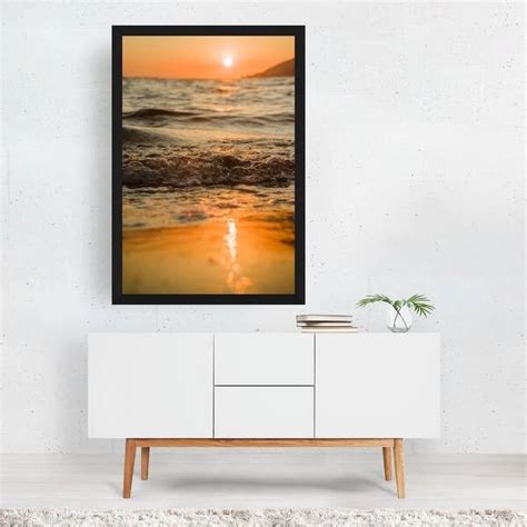 San Antonio Zambales Philippines Golden Hour Sunset Art Printposter