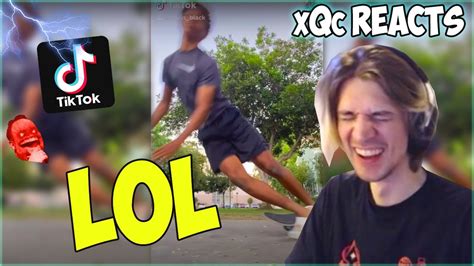 Xqc Reacts A Tik Tok Compilation Thats Funny 😂 L Twitch Reacts L Wow