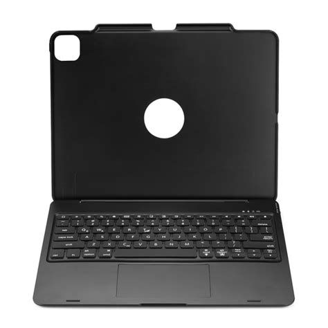 Etui Pod Wietlana Klawiatura Touchpad Do Ipad Pro Czarna