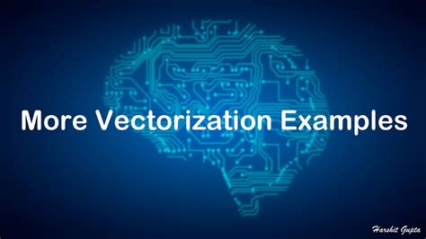 More Vectorization Examples | Neural Networks and Deep Learning | Introduction to NN - YouTube