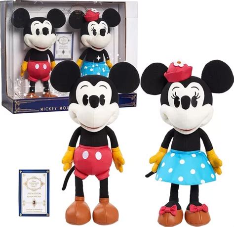 Peluche Mickey Y Minnie Mouse Edición Limitada Coleccionable MercadoLibre