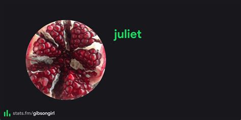 Juliet S Stats Streams And More Stats Fm