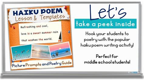 Haiku Poetry Lesson - How to Write A Haiku Poem Guide and Picture ...