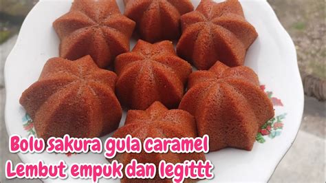 BOLU SAKURA CARAMEL YANG LEMBUTTT EMPUK DAN LEGITT YouTube