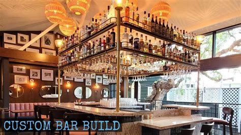 Custom Bar Build Metal Fabrication Build Process Youtube