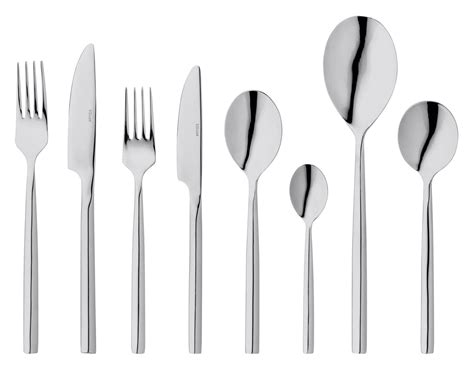 Stellar Rochester Polished 1810 44 Piece Cutlery Set Downtown