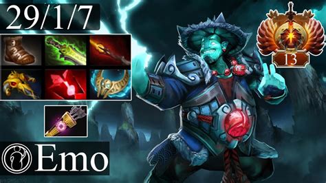 IG Emo Storm Spirit Midlane Gameplay Dota 2 Patch 7 34b YouTube