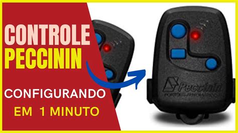 Como Configurar Controle De Port O Autom Tico Piccinin Em Minuto